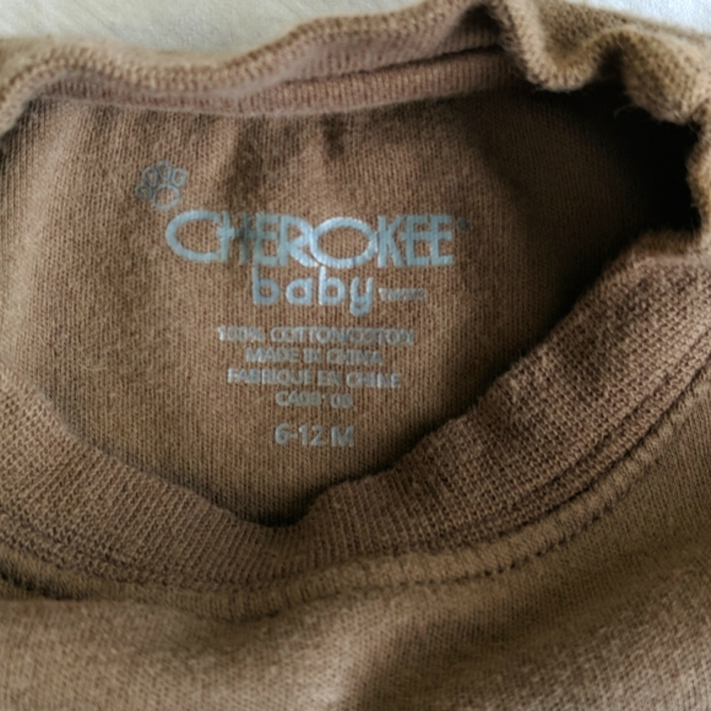 cherokee 'be my valentine' long sleeve shirt 6-12 months baby - Picture 3 of 8